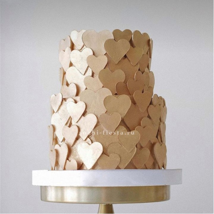 Торт "Hearts" gold в Москве