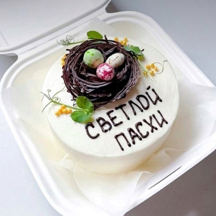 Бенто-торт "Светлой Пасхи" 1 в Москве