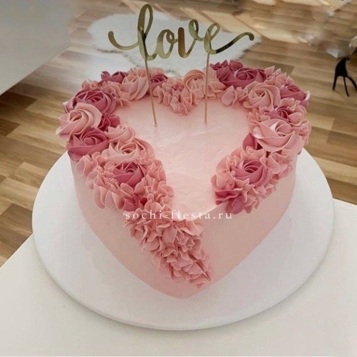 Торт "Сердце" 10 в Москве