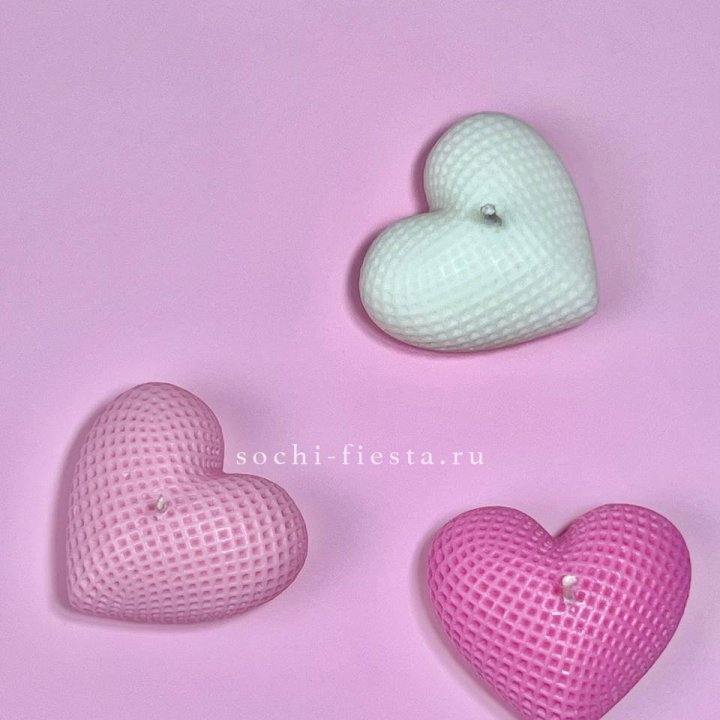 Набор свеч сердец в Москве