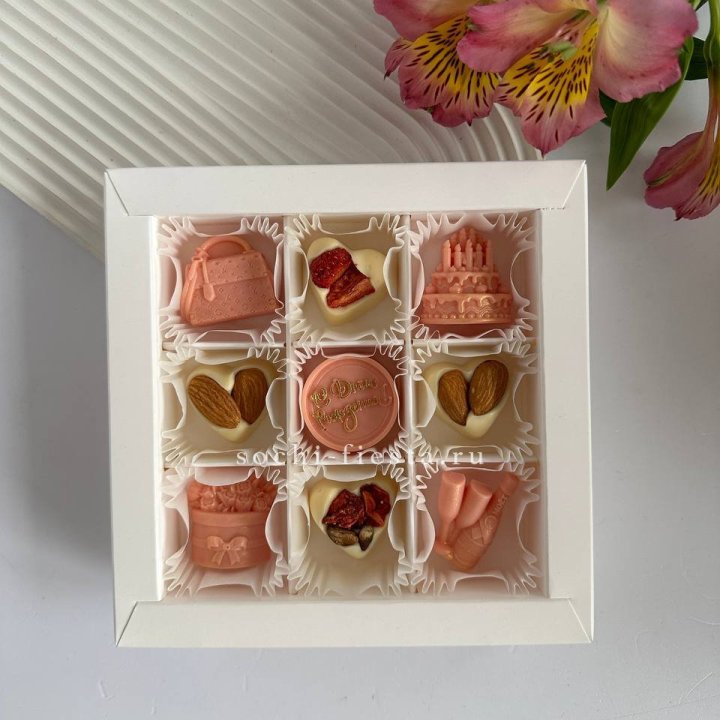 Конфеты из шоколада День Рождение в Москве