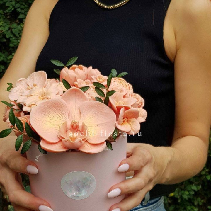 Шоколадный букет Орхидей в Москве