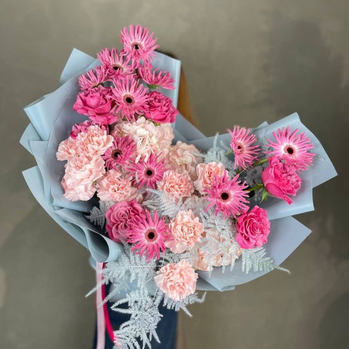 Дизайнерский букет "Свит хаер" в Москве