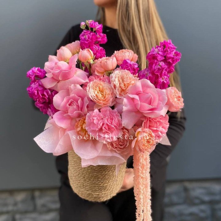 Джутовое кашпо "Климсон" в Москве