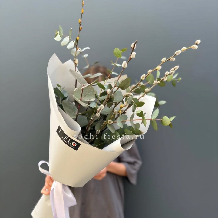 Букет Вербы и Эвкалипта в Москве