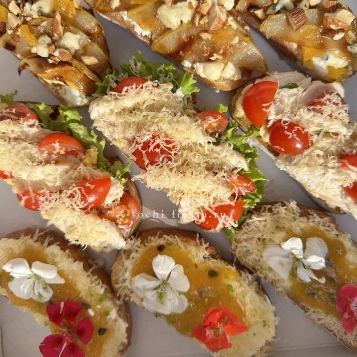 Брускетта «3 вкуса» в Москве