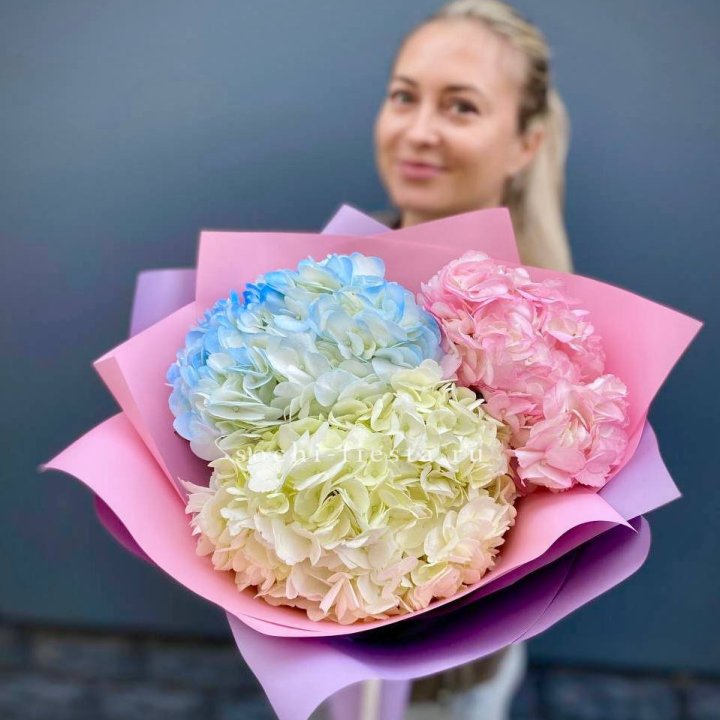 Букет гортензий "Тоника" в Москве