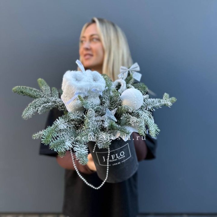 Новогодний бокс "Ботс вайт" в Москве