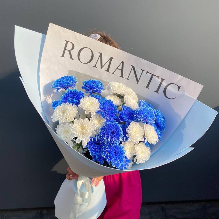 Букет кустовых хризантем  в Москве