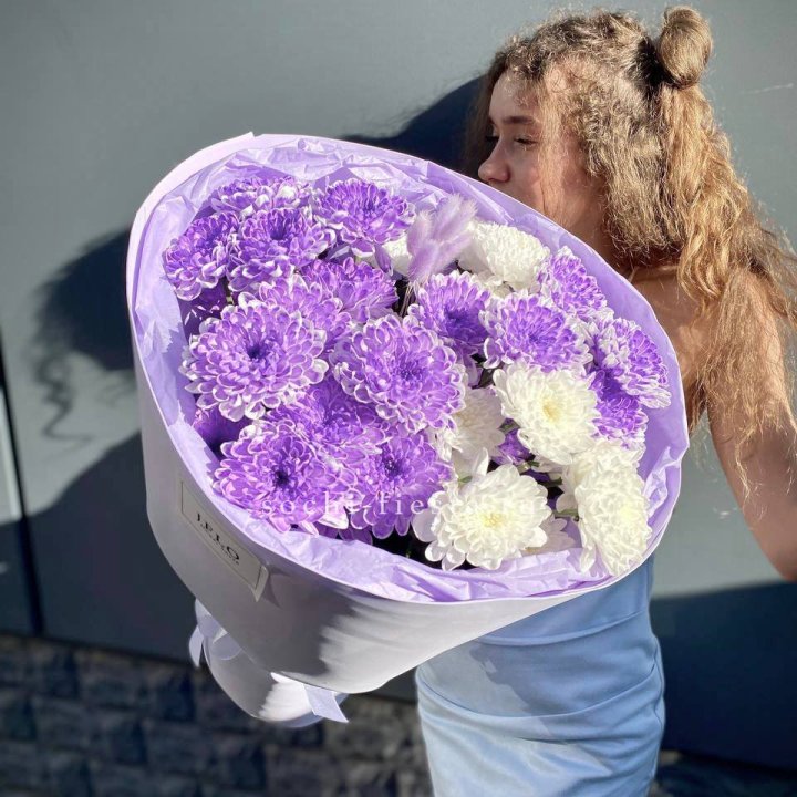  Букет хризантем "Сирена" в Москве