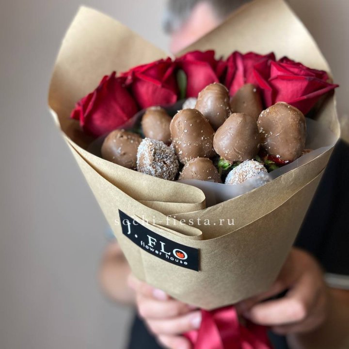 "Тандем с шоколадной клубникой" в Москве