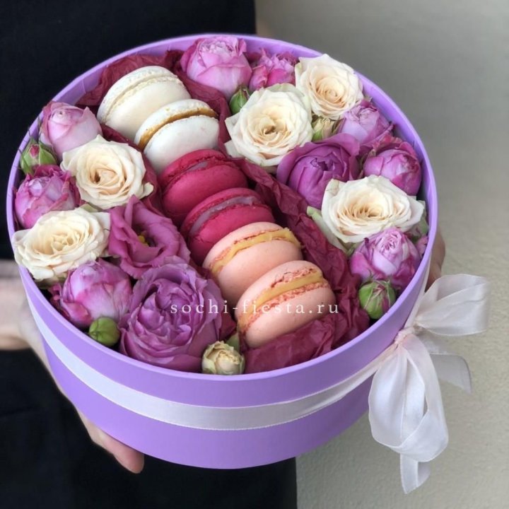 Цветочный бокс "Лаванди" в Москве