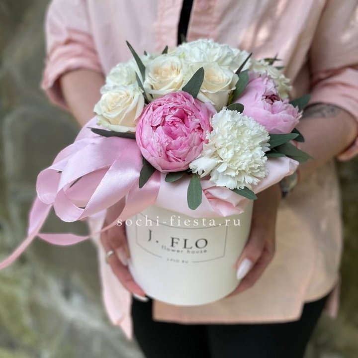 Цветочный бокс мини №2 в Москве