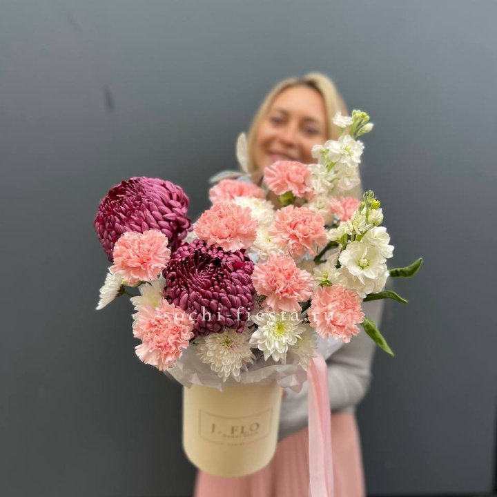 Цветочный бокс №4 в Москве