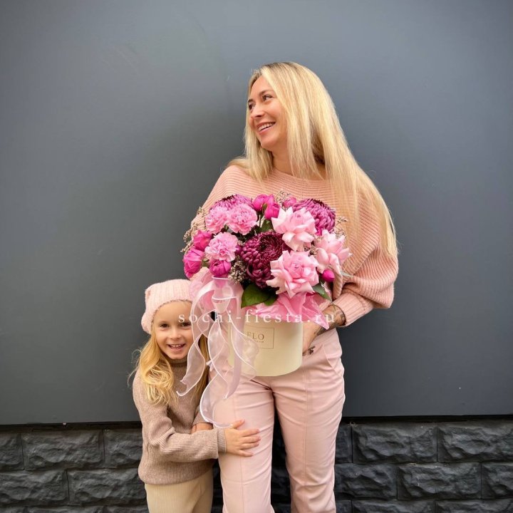 Цветочный бокс "Альба" в Москве