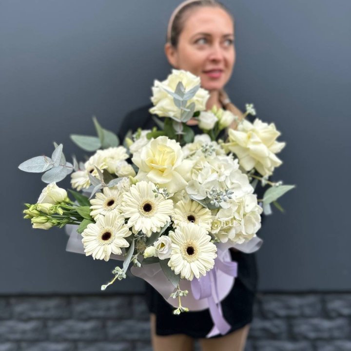 Цветочный бокс "Лавандовый сон" в Москве