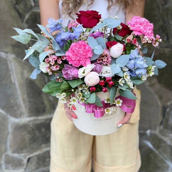 Цветочный бокс №4 в Москве