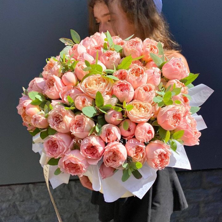 Коробка с цветами "Сиена" в Москве