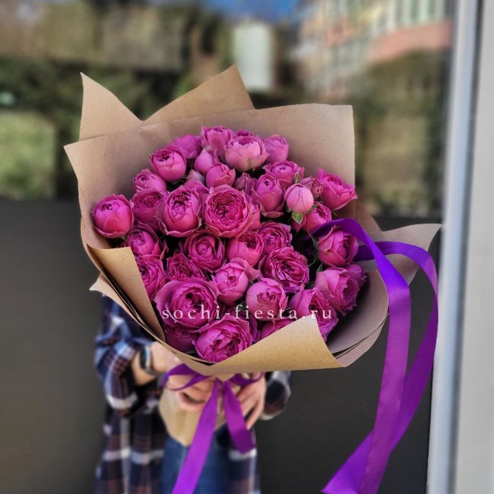 Букет с Мисти бабблс  в Москве