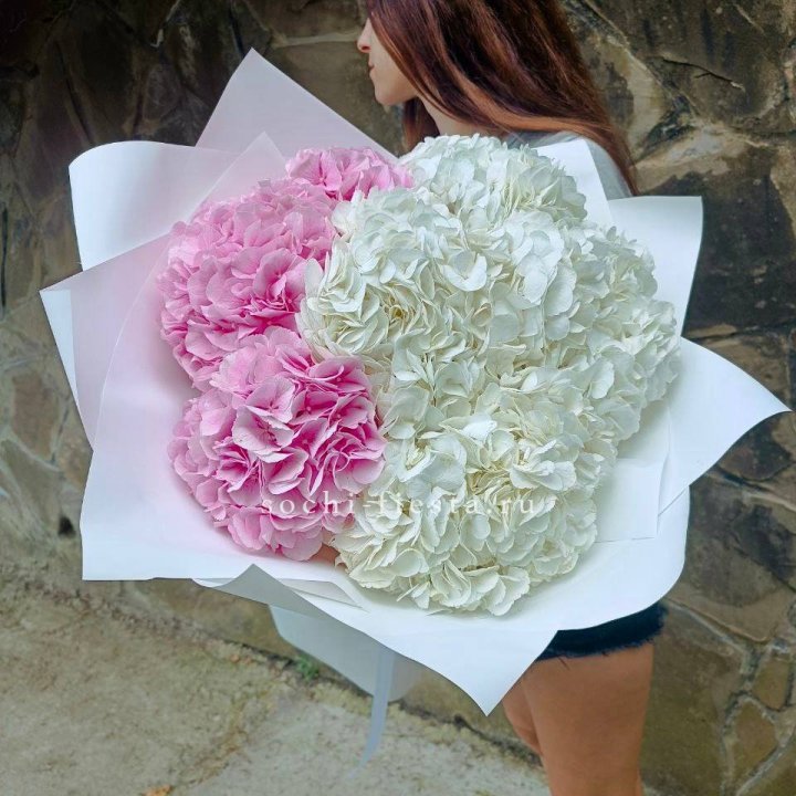 Букет гортензий №2 в Москве