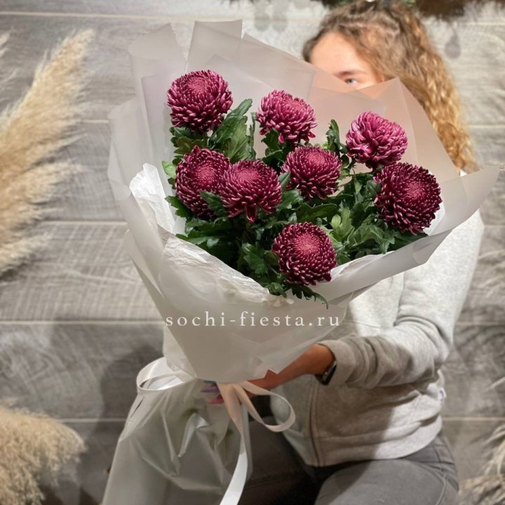 Хризантемы Бигуди в Москве