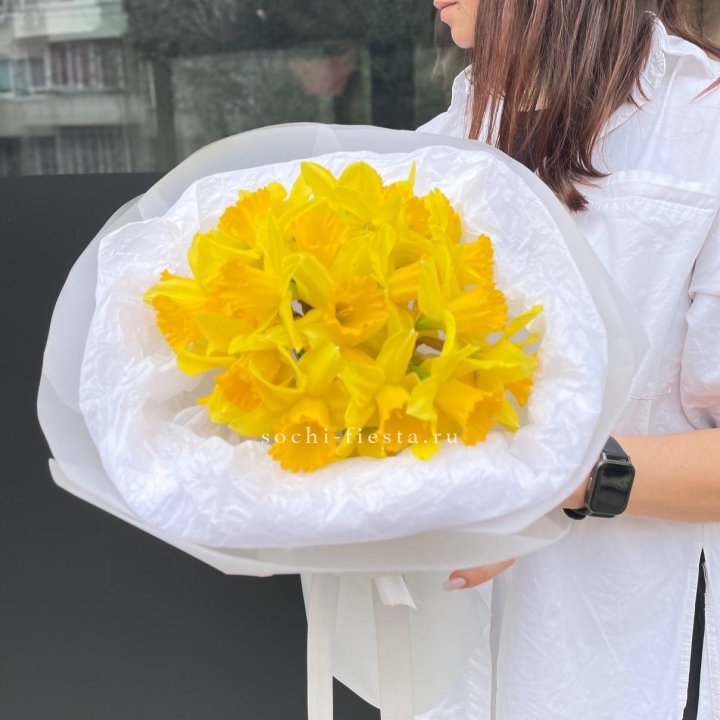 Нарциссы 25 шт в Москве