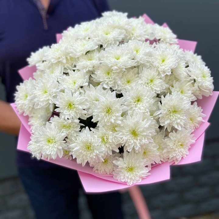 Букет 15 хризантем  в Москве