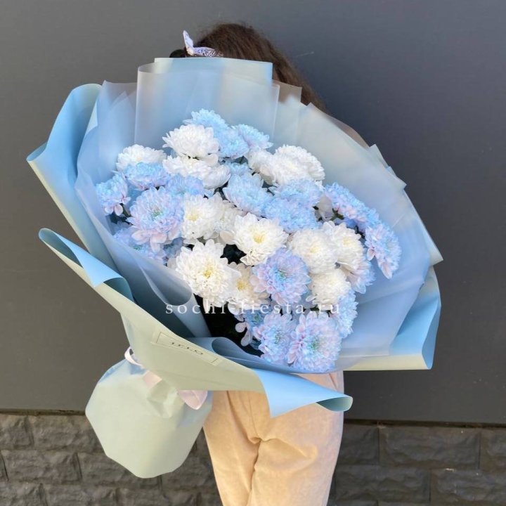  Букет "БЛЮ" с доставкой в Москве