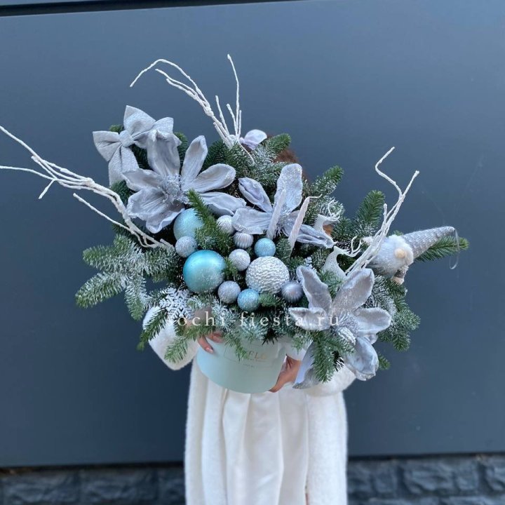 Композиция "Снежный цветок" в Москве