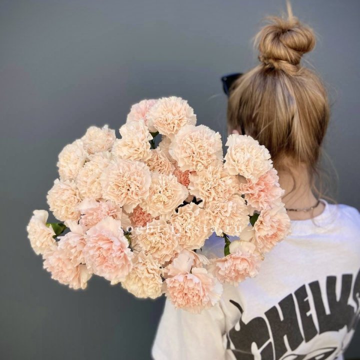 Охапка диантусов  в Москве