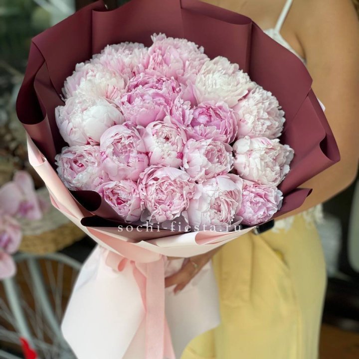 Букет с пионами №5 в Москве