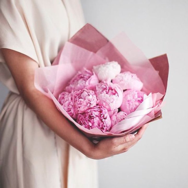 9 зефирных пионов в Москве