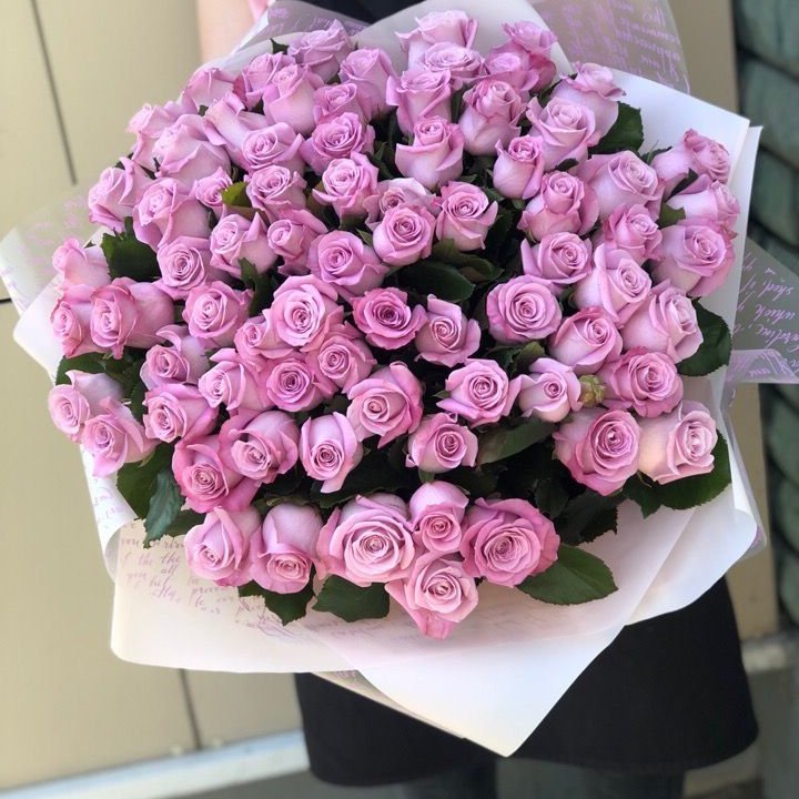 71 розовая роза "Маритим" в Москве