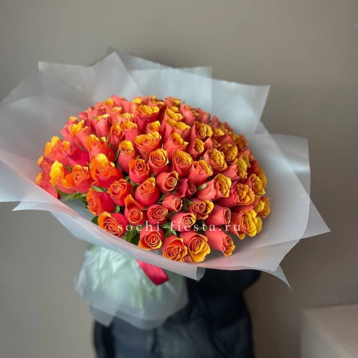 101 кенийская огненная роза  в Москве