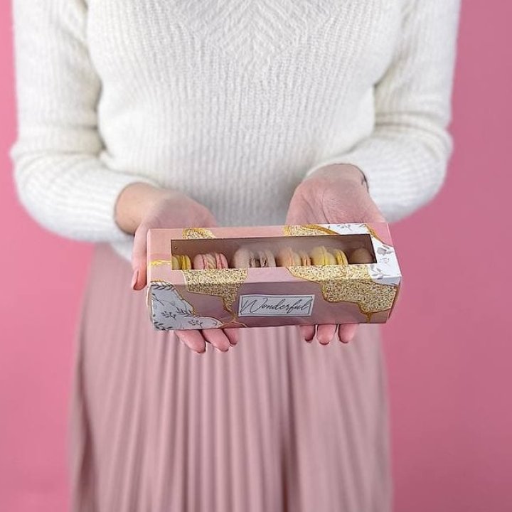 Коробка макаронс 5 шт. в Москве