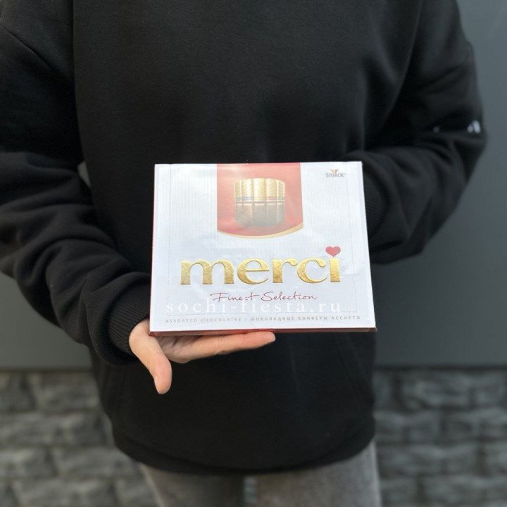 Шоколадные конфеты Мерси в Москве