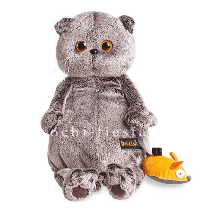 Кот Басик с мышкой в Москве