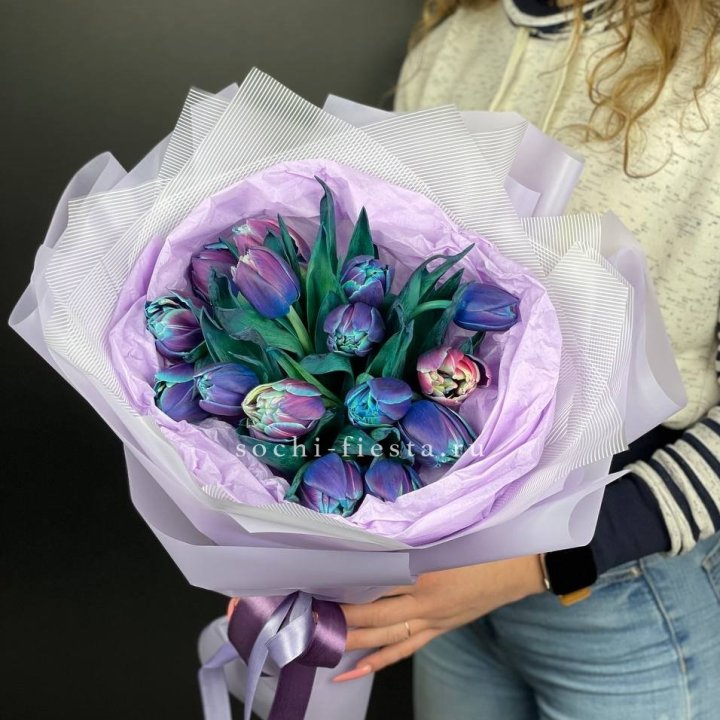 Букет тюльпанов "Пандора" в Москве