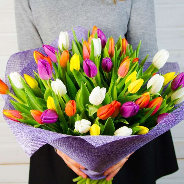 51 тюльпан "Рандом" №2 в Москве