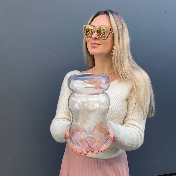 Стеклянная ваза №1 в Москве