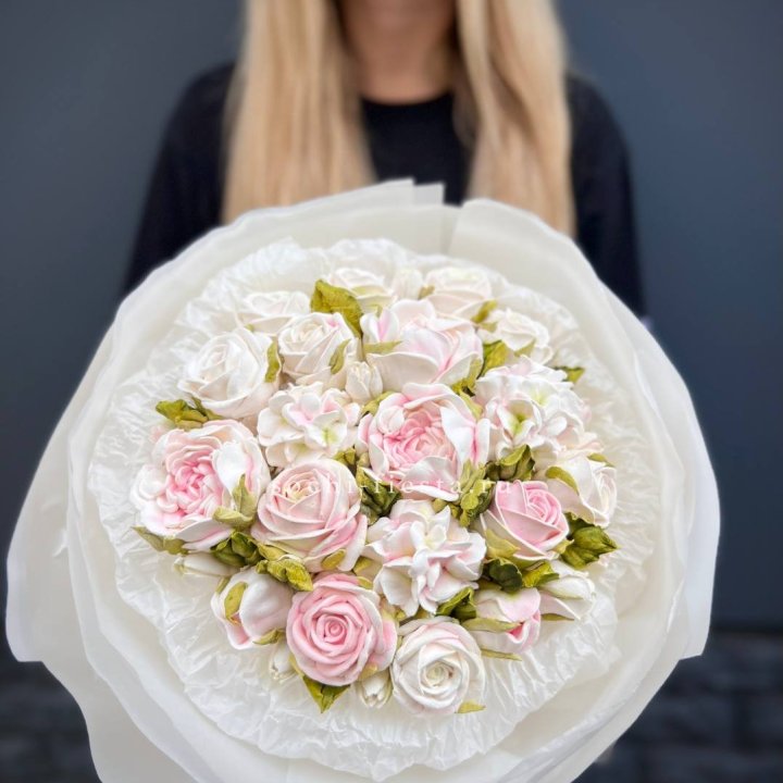 Сладкий букет из ЗЕФИРА нежный в Москве